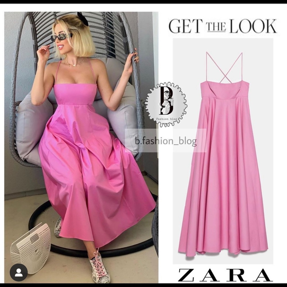 ZARA midi dress